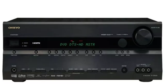 ONKYO TX - SR606 Ampli Tuner Audio Home Cinema - Peu servi 