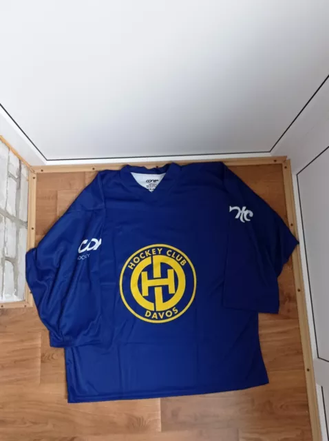 Hc Davos Switzerland Ice Hockey Jersey Trikot Mens Adult Size Xl