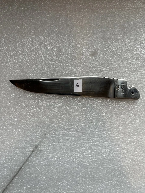 Lame couteau de poche inox 440 France n 6