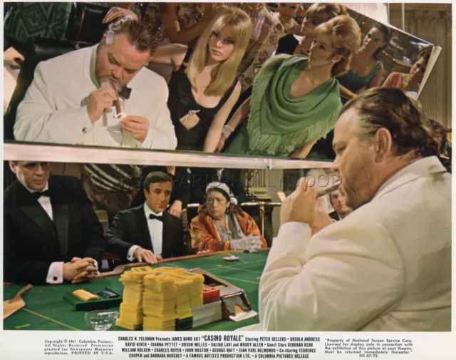 Orson Welles  Casino Royale 1967 Vintage Photo Lobby Card N°5 James Bond 007