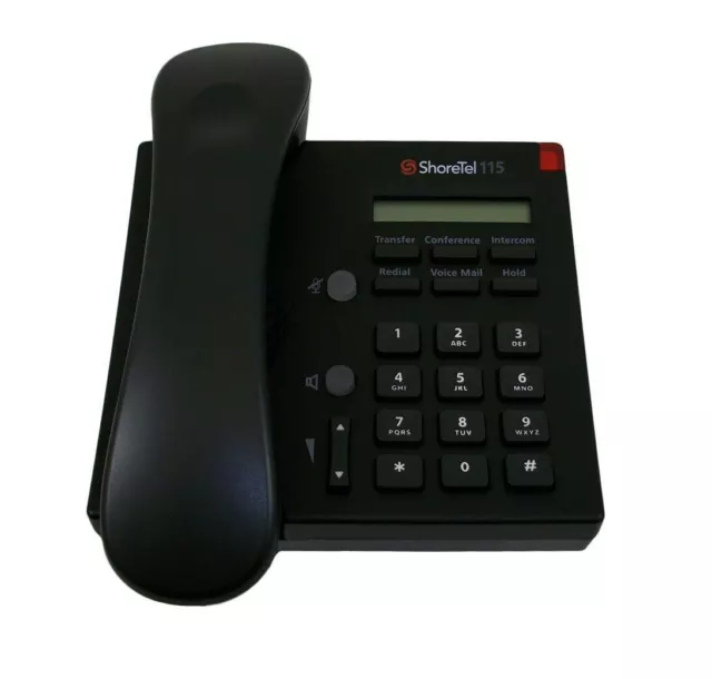 ShoreTel ShorePhone Model IP 115 VoIP Phone - Black