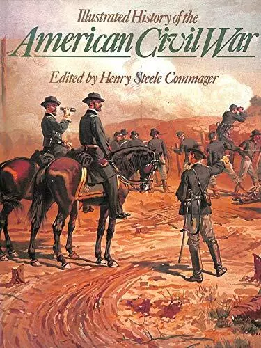 Illustrated History of the American Civil War Hardback Book The Cheap Fast Free