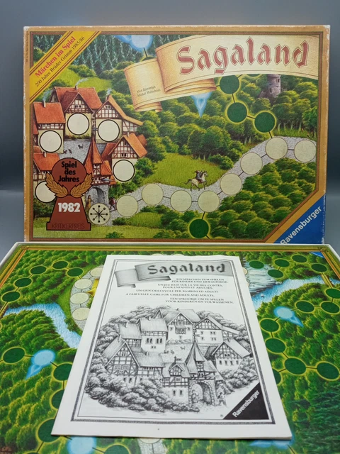 Sagaland * Ravensburger * Spiel des Jahres 1982 * Märchen Würfel- / Brettspiel