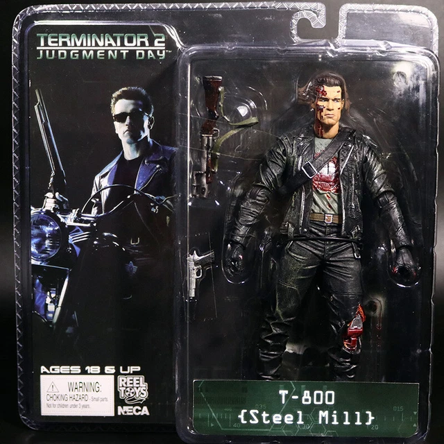 Figurine Terminator T-800 - Stell Mill - PVC 18 Cm - Collection Cinéma