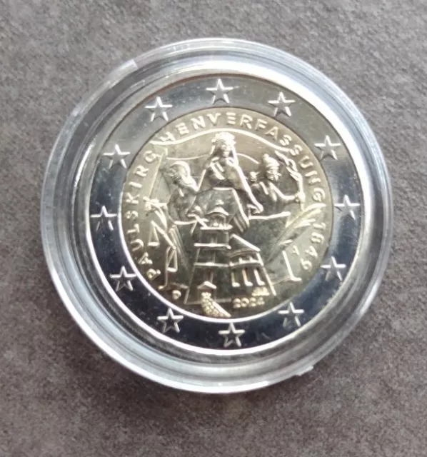 2  Euro Allemagne 2024 * Eglise Saint Paul