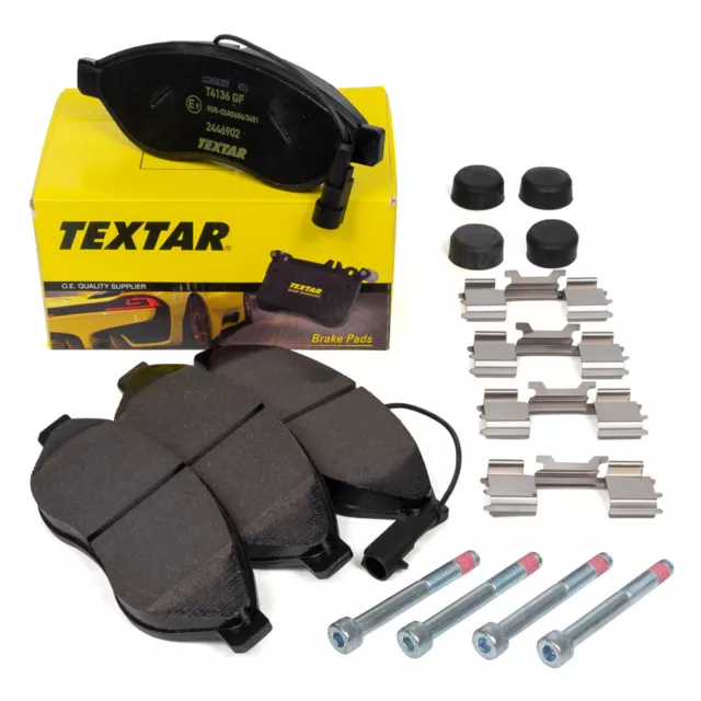 TEXTAR Bremsbeläge + Sensor für CITROEN JUMPER FIAT DUCATO PEUGEOT BOXER vorne