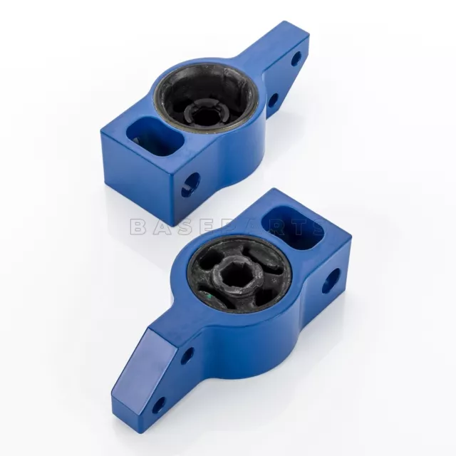 2x Cuscinetto Barra Trasversale Blocco Gomma Set Ant. LR Blu per Il VW Tiguan 5N