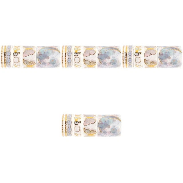 24 rollos cinta de manualidades hágalo usted mismo regalo de manualidades cinta washi delgada por artesanía hágalo usted mismo