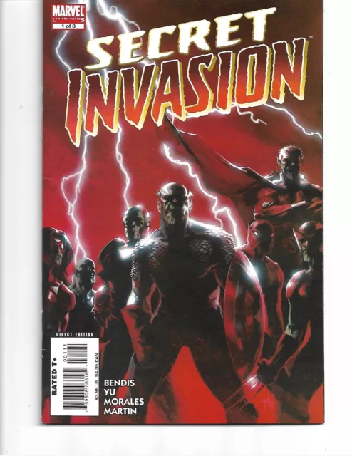 Secret Invasion #1 Gabriele Dell'Otto Cover MCU Skrulls Disney+ VF/VF+ FREE SHIP