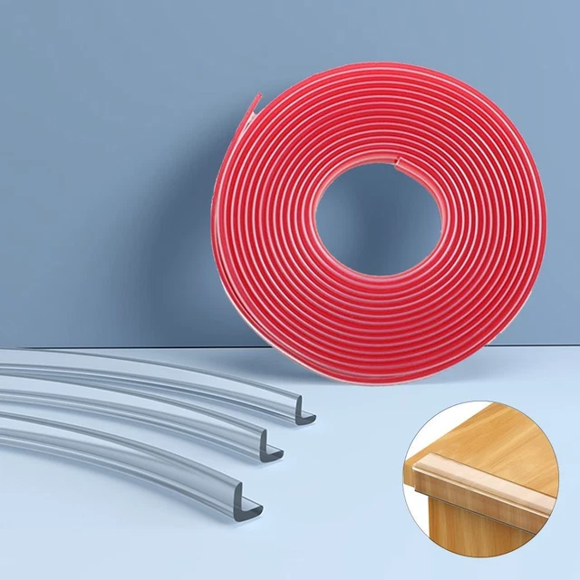 Kids Transparent Desk Bumper Furniture Corner Protector Strip Table Edge Guard