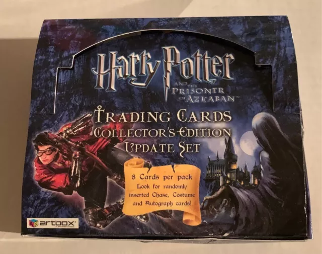 Artbox Harry Potter & der Gefangene von Askaban Update geöffnete Box & Sammelkarten