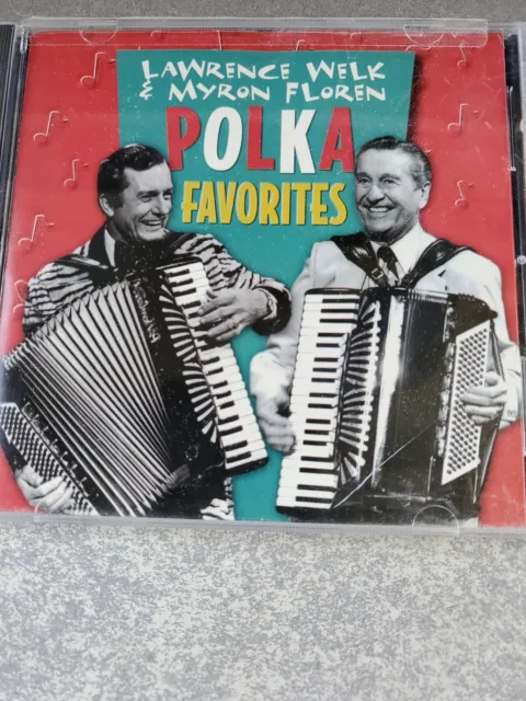 Polka Favorites by Lawrence Welk & Myron Floren (CD, 1999, Ranwood) Free Ship