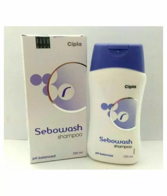 Cipla 100 % Original Sebowash Shampoo 100 ml Free Ship