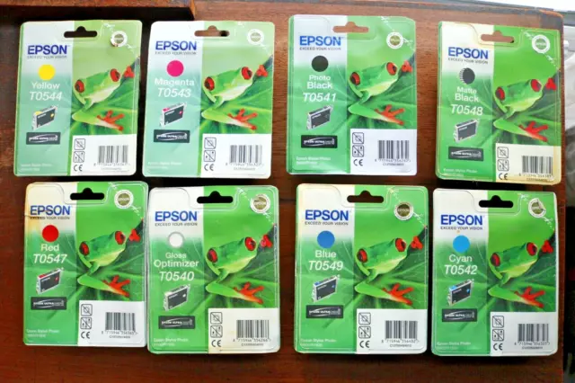 Epson R1800 R800 Ink Cartridges To542 To549 To540 To547 To548 To541 To543 To544