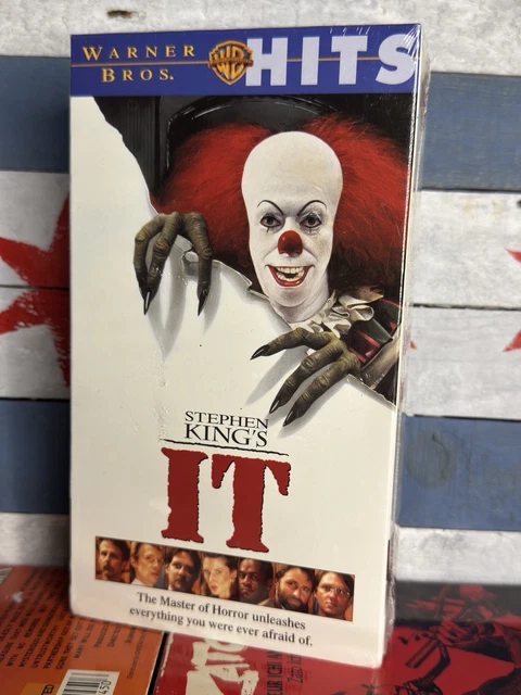 STEPHEN KING S IT VHS 1998 Tim Curry John Ritter Sealed See stephen-king-s-it-vhs-1998-tim-curry-john-ritter-sealed-see