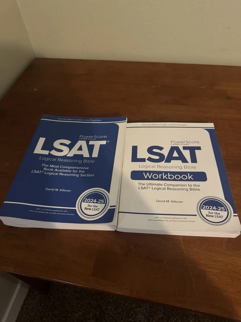 POWERSCORE 2024/2025 LSAT Bible Logical Reasoning + Workbook. New! £48. ...
