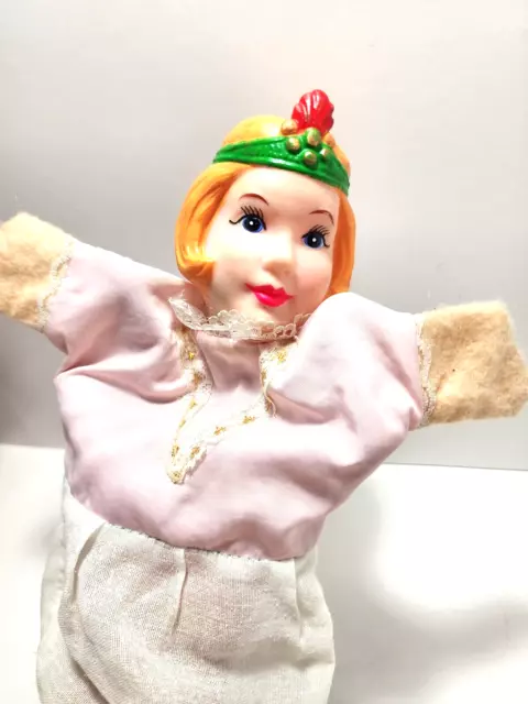 Vintage Mr. Rogers Neighborhood Hand Puppet, Queen, Rubber Head
