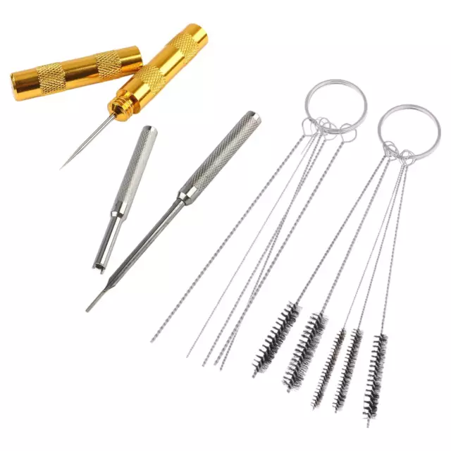 Airbrush Cleaning Repair Tool Kit Cleaning Brushes Needles Nozzle Spray Gun