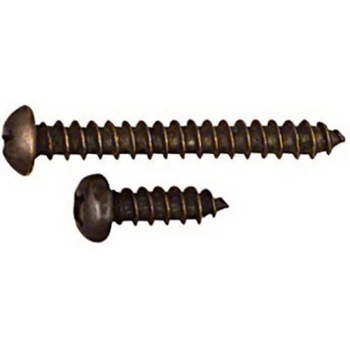 12 Pack National N206-078 Bracket Screw Rubbed Bronze Finish