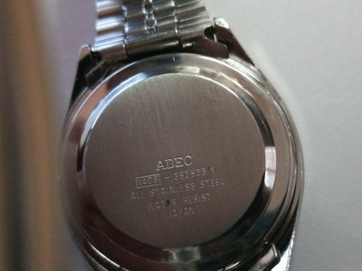 『1年保証』 1980年代 ADEC QUARTZ - 腕時計(アナログ)