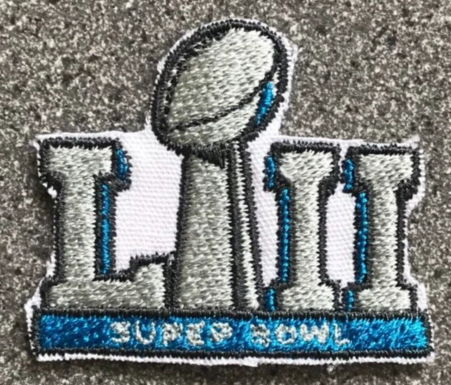 2018 Super Ciotola Lii 52 NFL Calcio 2 " Toppa Nuovo Inghilterra Patriots Contro