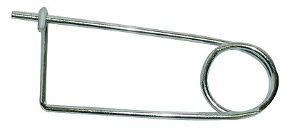 Safety Pin, Small, 2 in W, 8-1/2 in L, Zinc Plated Safety Pins C108S