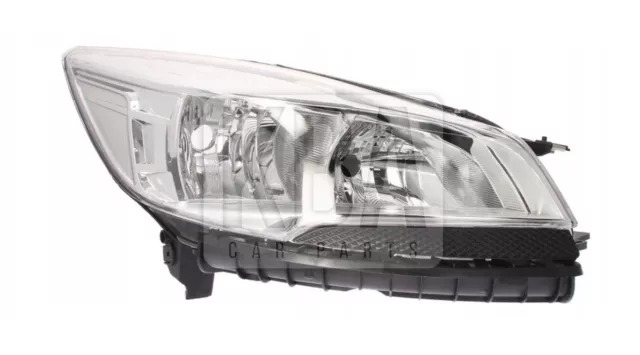 Headlight Ford Kuga 2012-2017 With Chrome Inner Headlamp Driver Side Off Side