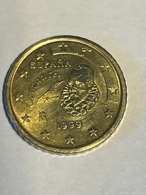 2000 Euro 50 cent Cervantes (Spain) - a photo on