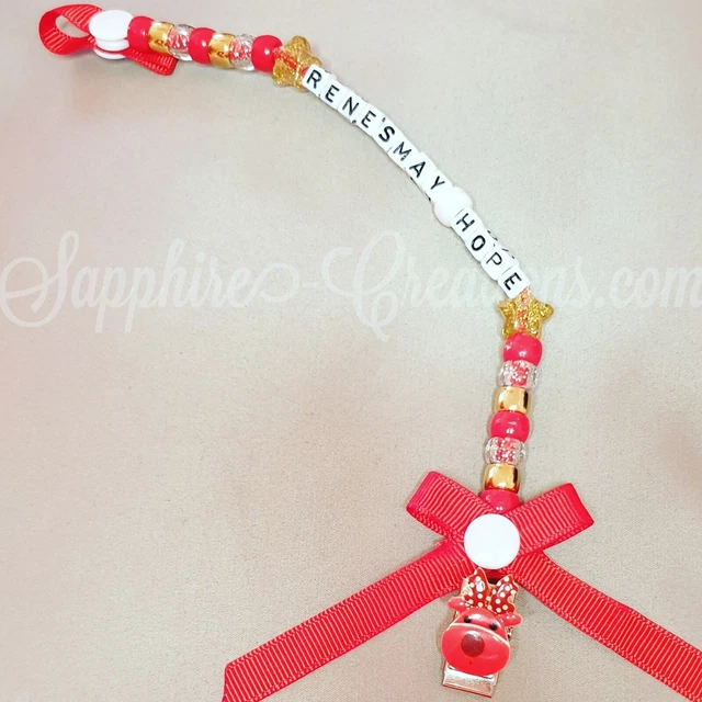 Navidad Mi primer bebé ficticio clip chupete rosa azul baby shower regalo niñas niños