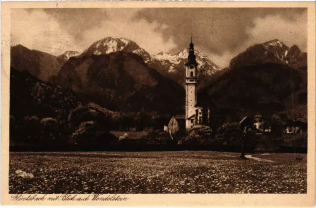 CPA AK FLINTSBACH am INN mit Blick a. d. Wendelstein GERMANY (1383183)