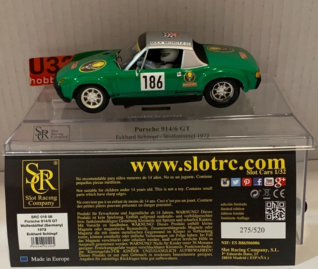 Slot Real Car Ferrari 250 GT Breadvan – Le Mans 1962, Test Car, Résine 1/43