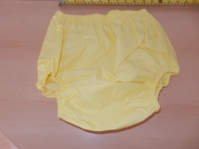 Yellow sales plastic pants