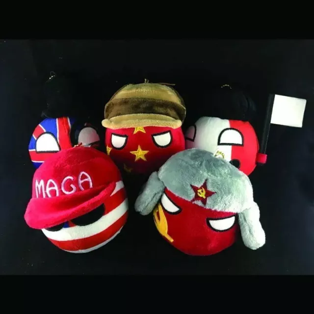 Polandball Dango Cushion Plush Doll Stuffed PIllows Cosplay Toy Kids Xmas Gift