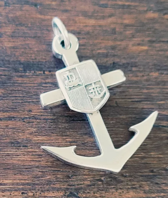 James Avery Nautical Anchor Faith Pendant Large Size, Unisex~ Neat Piece!