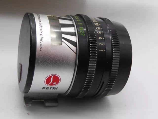 PETRI Selenium Cell Exposure Light Meter shoe mount. tested and not working