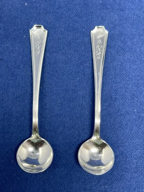 Gorham Sterling Pair Salt Spoons