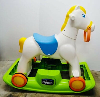 Chicco baby rodeo boy miss girl cavallino porteur ride on schaukelpferd horse chicco 