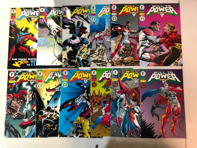 Will To Power (1994) #1-12 VF/NM Complete Set Dark Horse Comics’ Greatest World