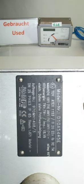 Bailey Fischer Porter D10A5465E, D10A5465EB Magnétique Débitmètre
