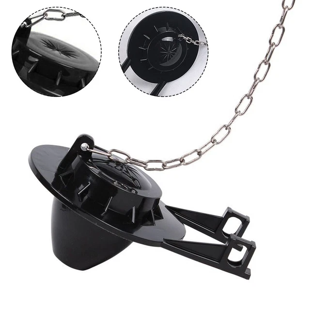 TOILET DRAIN VALVE Flush Replacement Rubber Flapper BathroomTool Kit