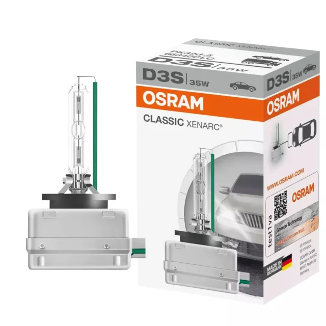 Osram Xenarc® Classic D1S D2S D3S Xenon Brenner Scheinwerfer-Lampe Autolampe 3