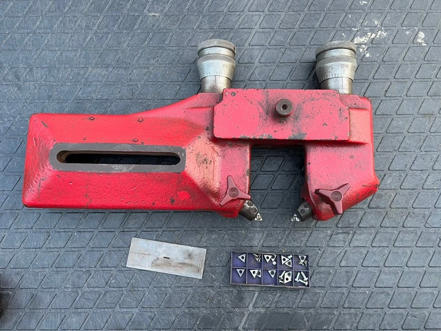 Ammco Brake Lathe Disc Rotor Twin Cutter Assembly 6900 w/Bits