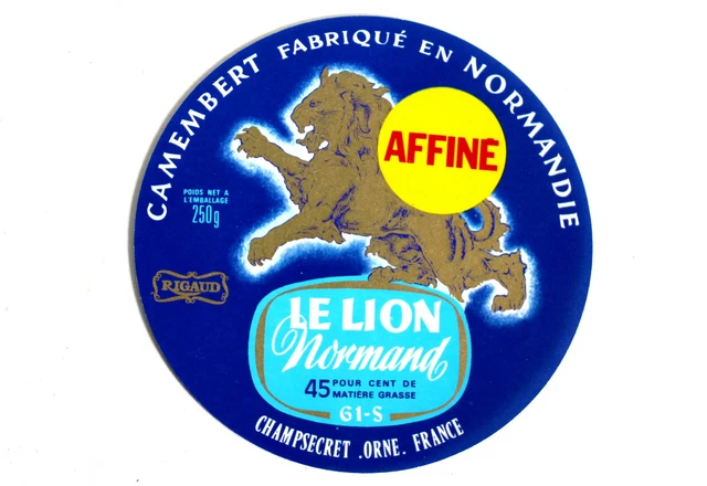 TRES ANCIENNE ETIQUETTE De Fromage Neuve Camembert Normandie St Germain TRES ANCIENNE ETIQUETTE De Fromage Neuve Camembert Normandie St Germain