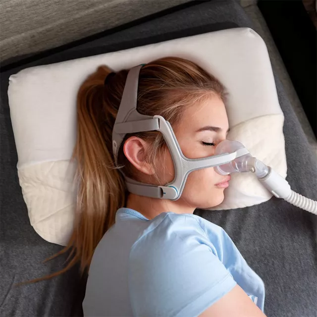 CPAP Contour Sleep Therapy Memory Foam Pillow Side Sleepers With Removable Cover