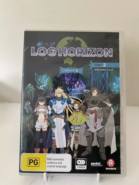 DVD Anime LOG Horizon Complete Series Season 1-3 (1-62