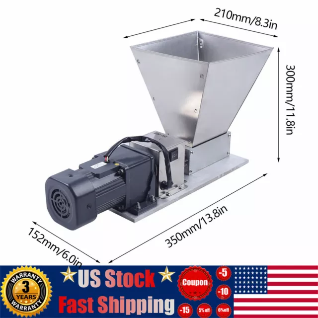 Electric Grain Animal Poultry Feed Mill Wet Dry Grinder Corn Rice Multi-function
