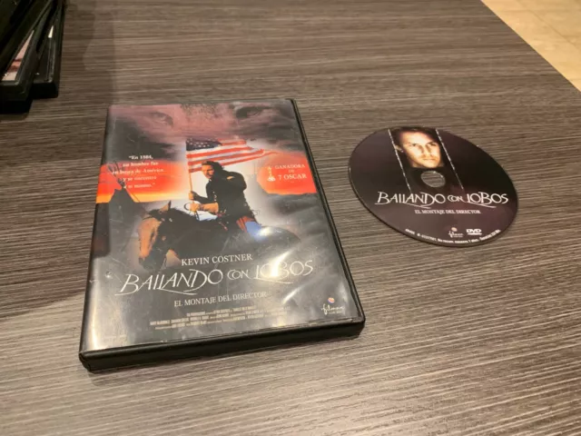 Dansant Avec Loups Edition Spécial Blu-Ray + DVD + 8 Postale Métallique  Neuf A B