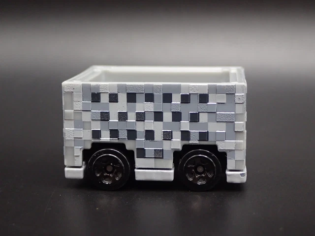 Minecraft Rarest Minecart MINECRAFT MINECART RARE 1:64 Echelle de Collection Diorama Voiture ...