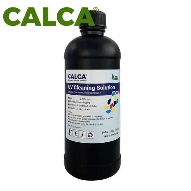 CALCA UV DTF Cleaning Solution for Epson Printheads 16oz 500ml/Bottle