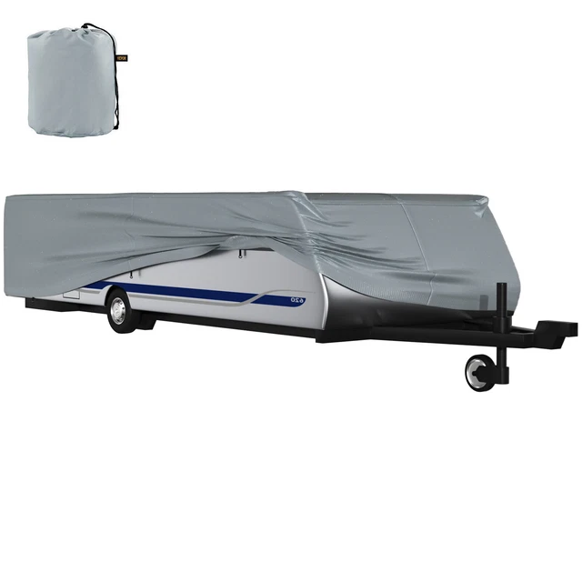 Copertura Camper Pop Up GLOPDA - 7 Strati Impermeabile - Per Rimorchi 10-12 Piedi - Anti UV E Vento - Foto 1